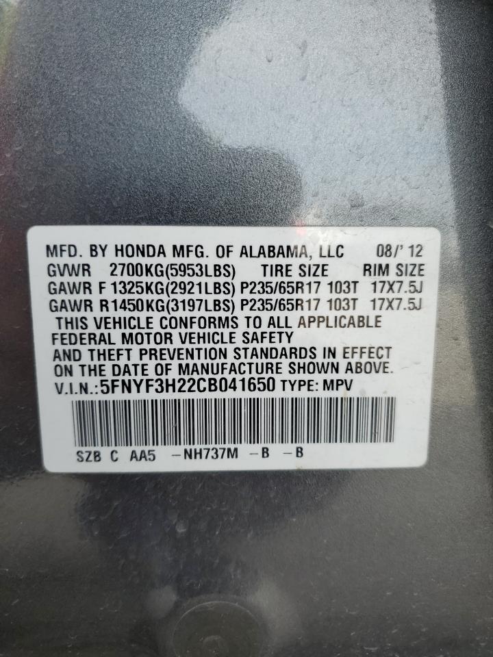 2012 Honda Pilot - Image 13