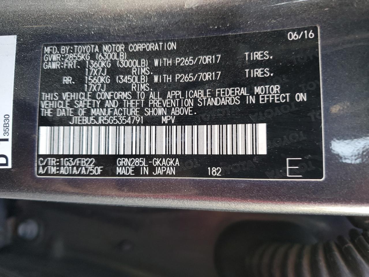 2016 Toyota 4Runner - Image 14