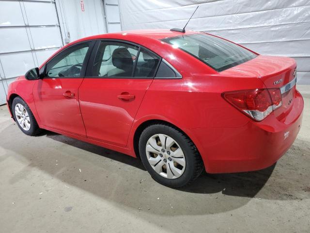 Sedans CHEVROLET CRUZE 2015 Czerwony