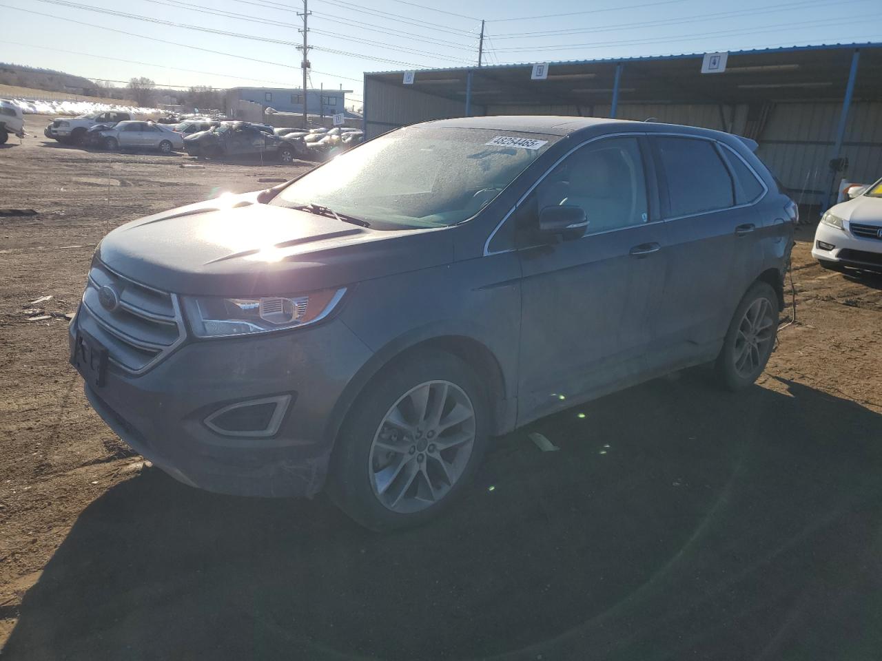 2015 Ford Edge Titanium за продажба в Colorado Springs, CO - Rear End