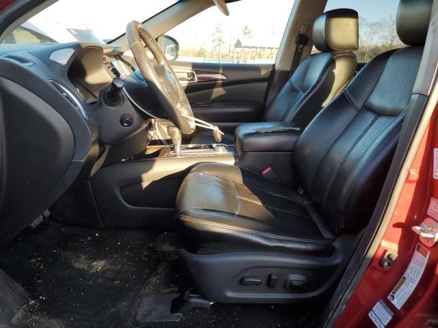 Parquets NISSAN PATHFINDER 2014 Czerwony