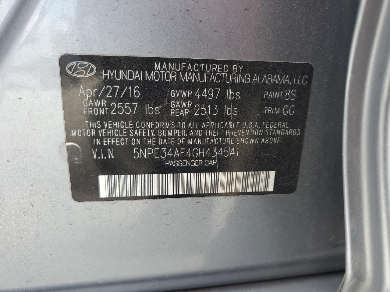 2016 Hyundai Sonata - Image 15