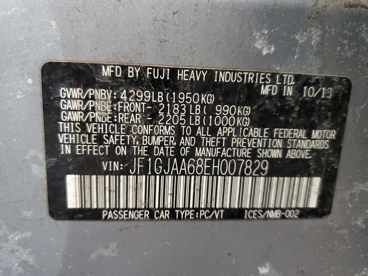 2014 Subaru Impreza - Image 15