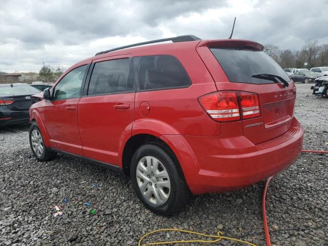  DODGE JOURNEY 2016 Czerwony
