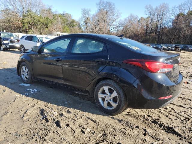  HYUNDAI ELANTRA 2015 Черный