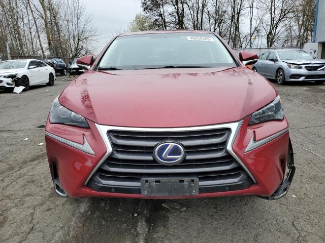  LEXUS NX 2016 Czerwony