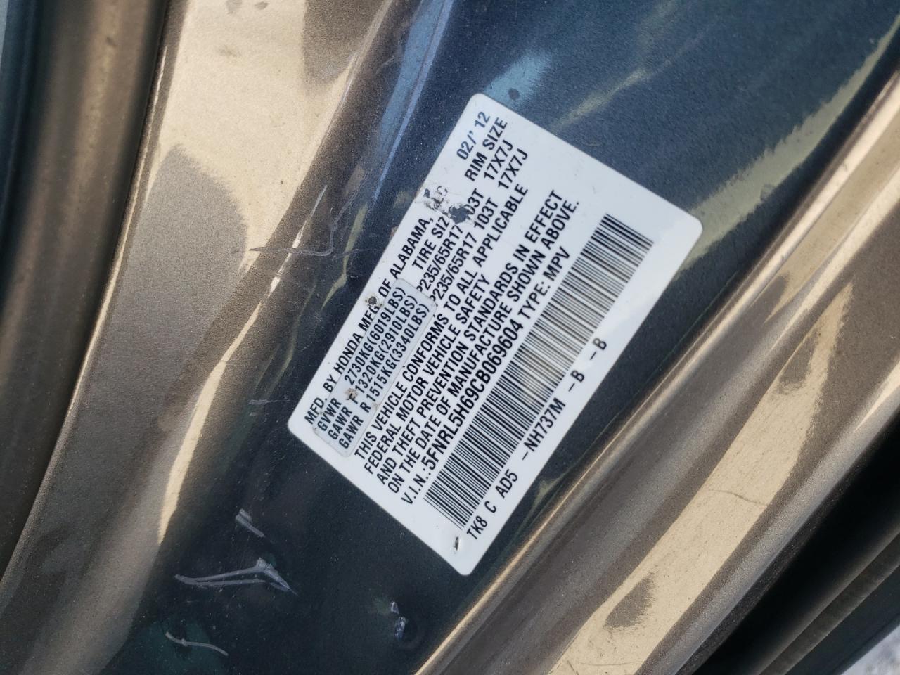 2012 Honda Odyssey - Image 13