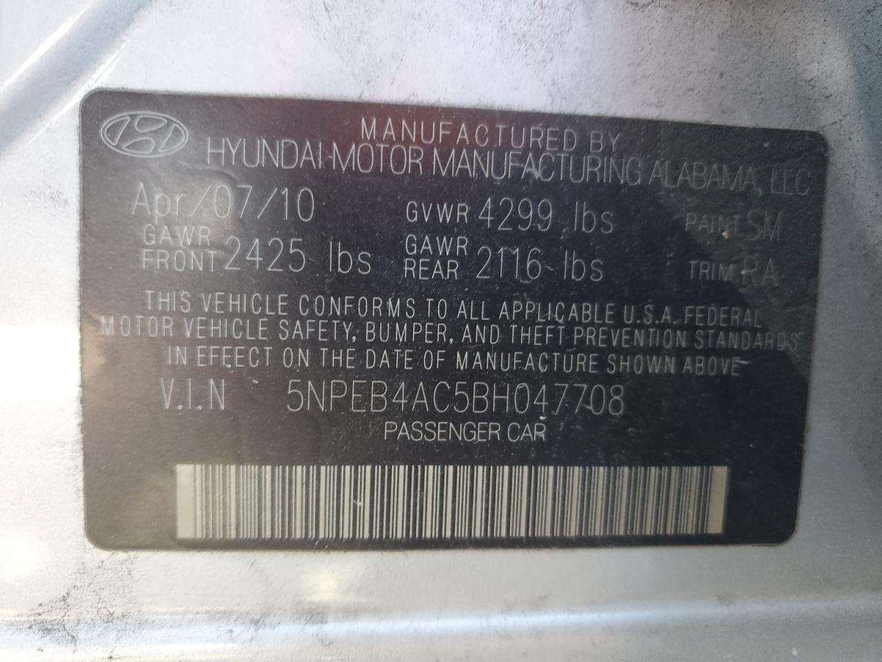 2011 Hyundai Sonata - Image 14