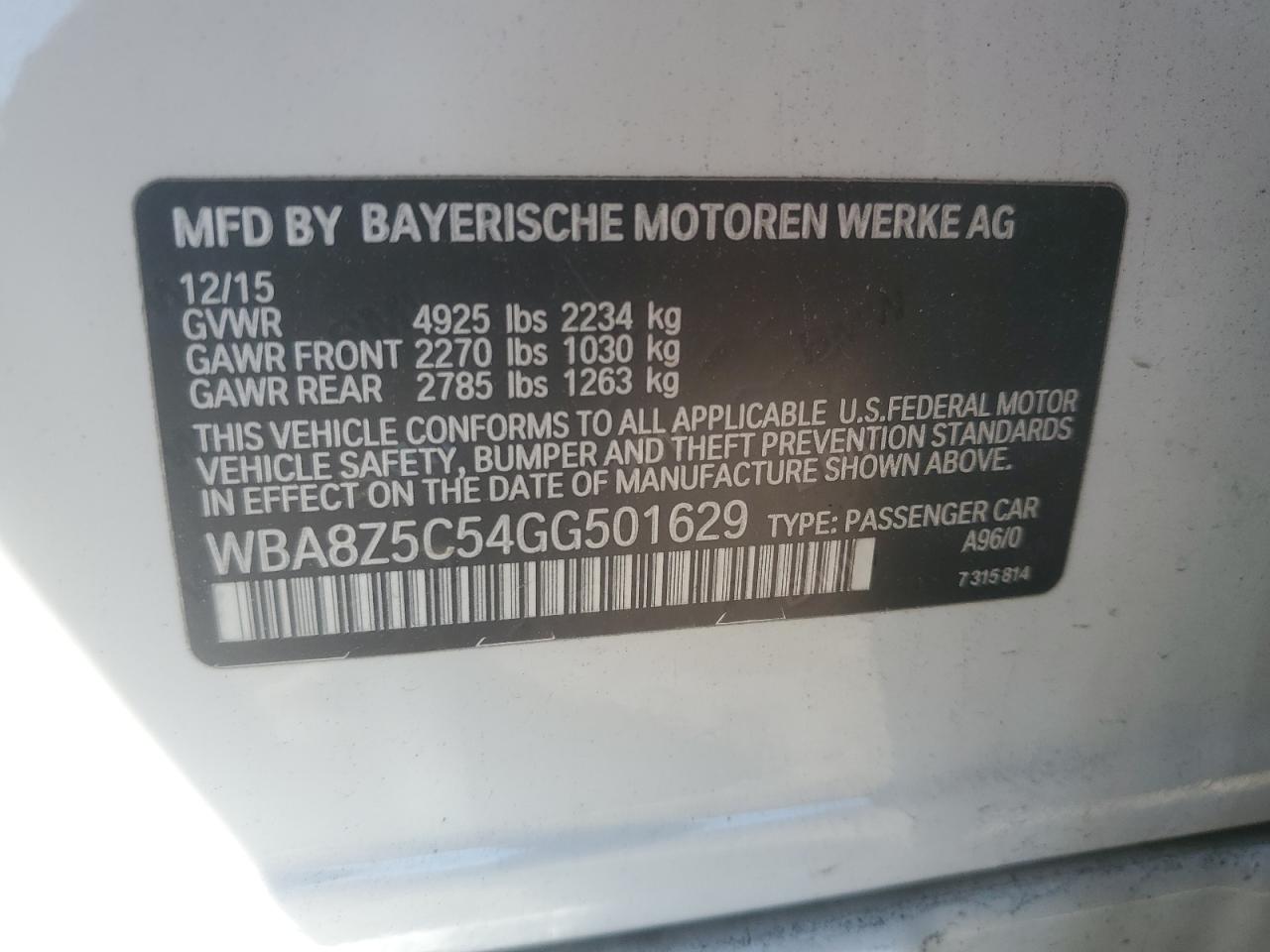 2016 BMW 3er - Image 12