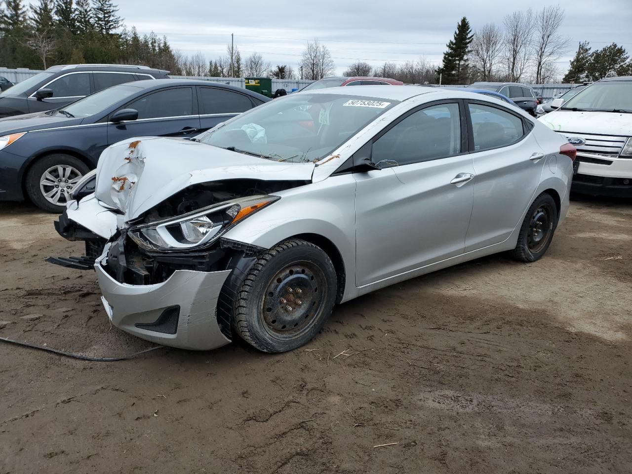 2015 Hyundai Elantra Se للبيع في Bowmanville، ON - Front End