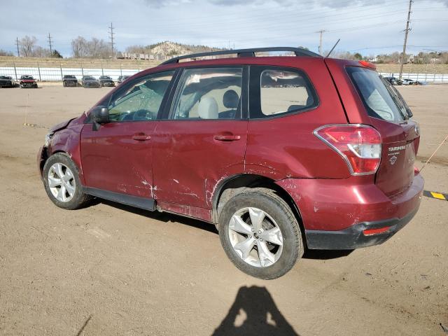  SUBARU FORESTER 2015 Burgundy