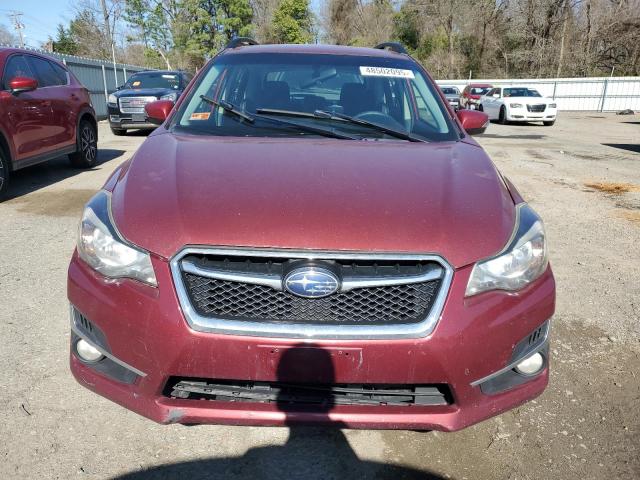  SUBARU IMPREZA 2015 Красный
