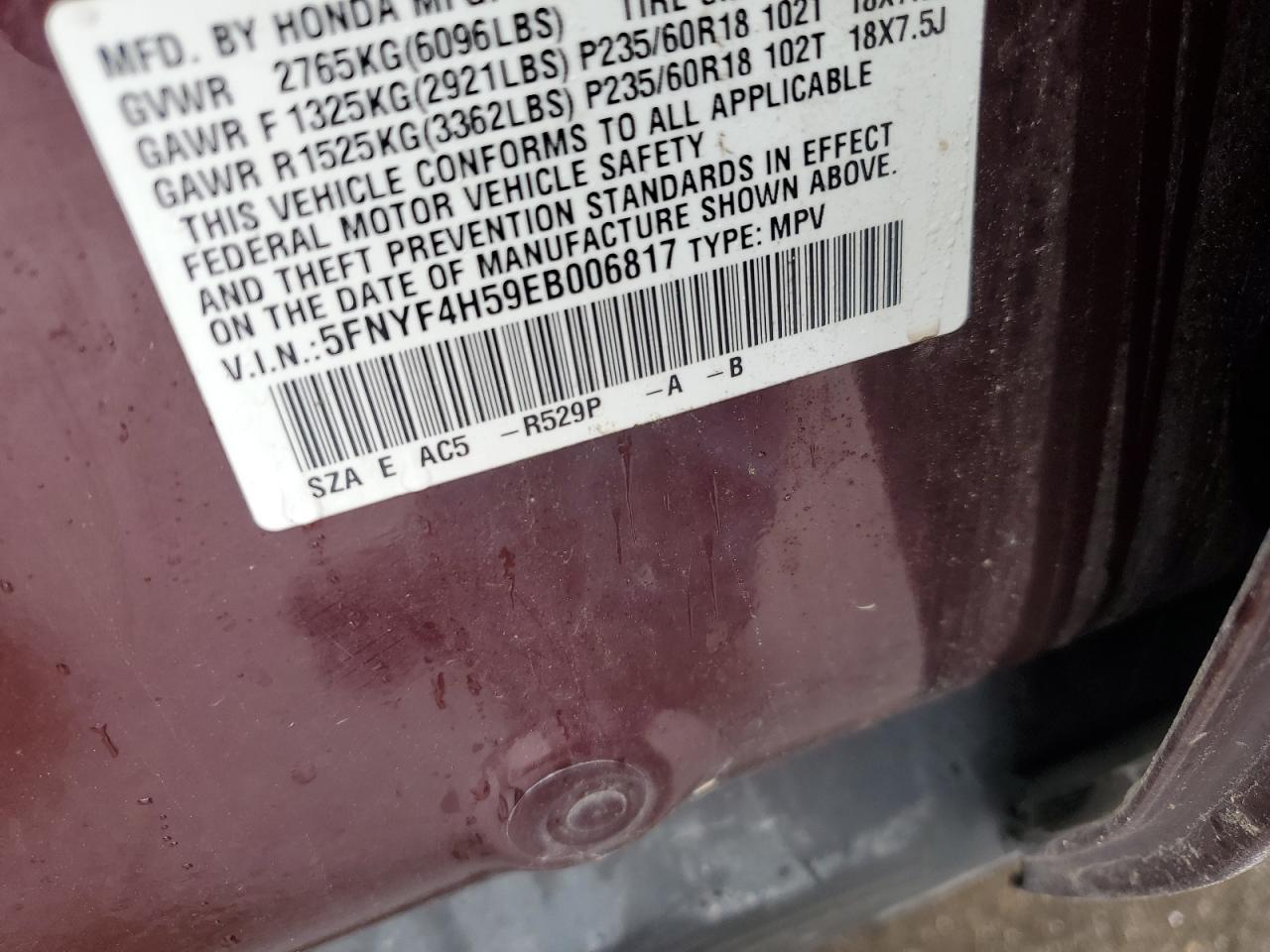 2014 Honda Pilot - Image 13