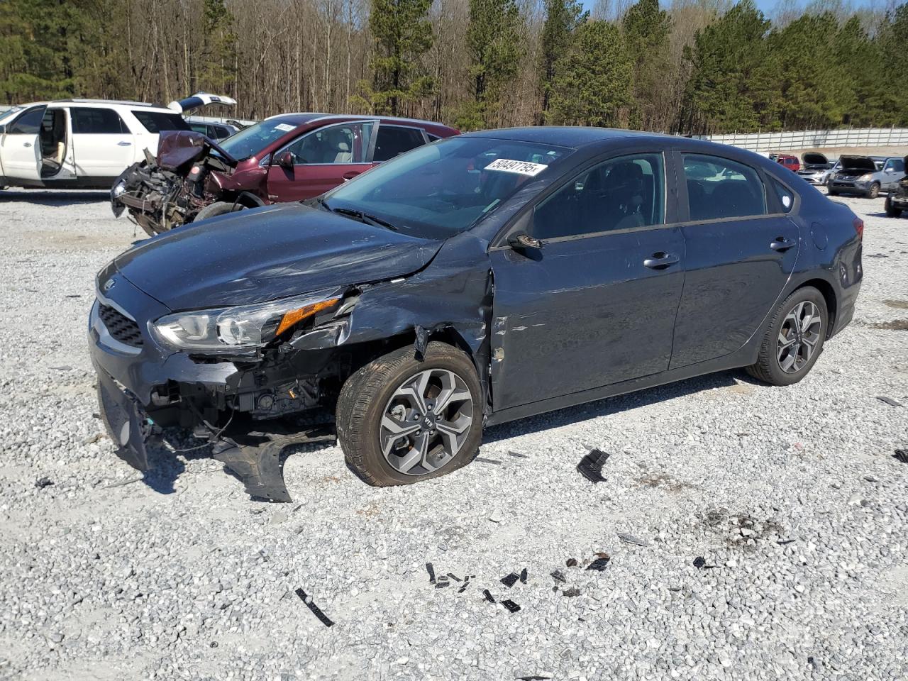 2019 Kia Forte Fe за продажба в Gainesville, GA - Front End