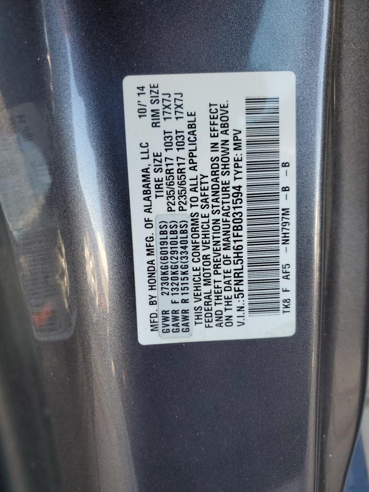 2015 Honda Odyssey - Image 13