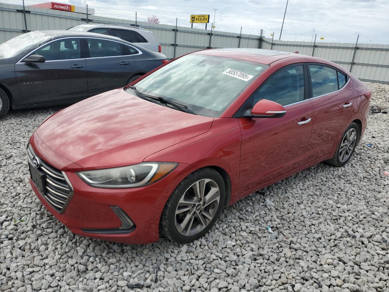 2017 Hyundai Elantra Se for Sale in Cahokia Heights, IL - Hail