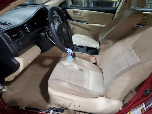  TOYOTA CAMRY 2016 Красный