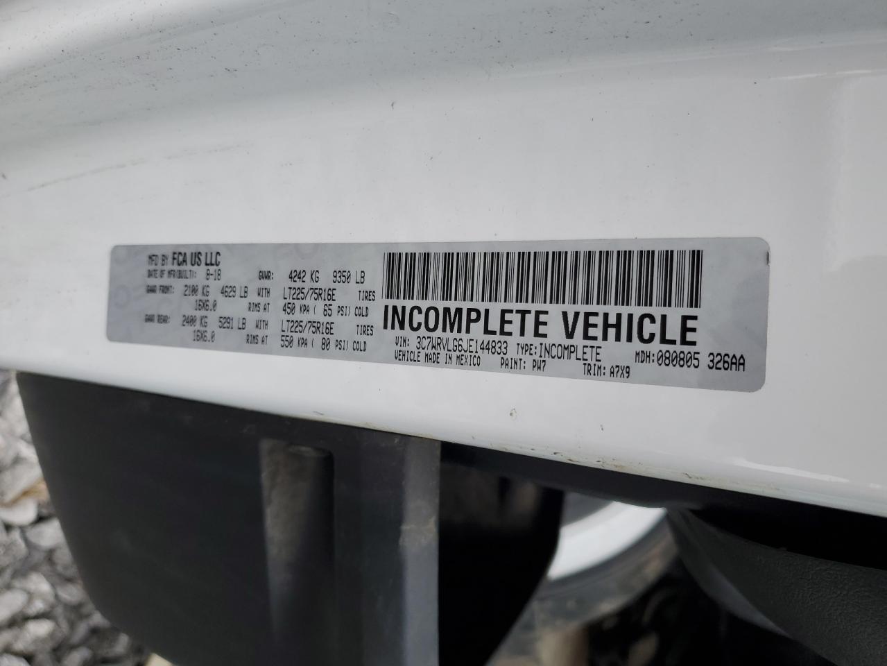 2018 RAM ProMaster City - Image 13