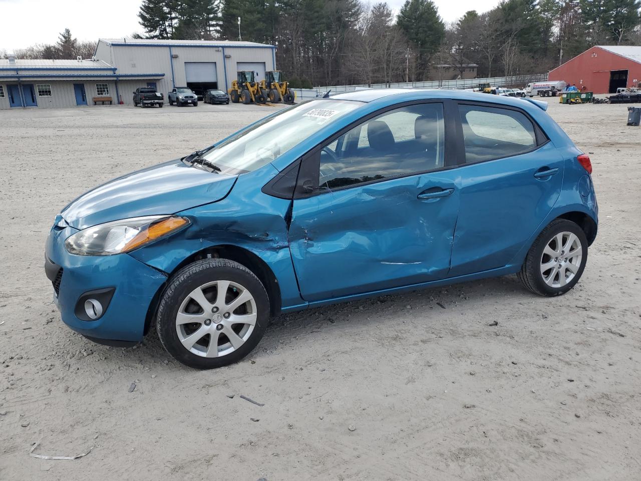 2012 Mazda Mazda2 за продажба в Mendon, MA - Side