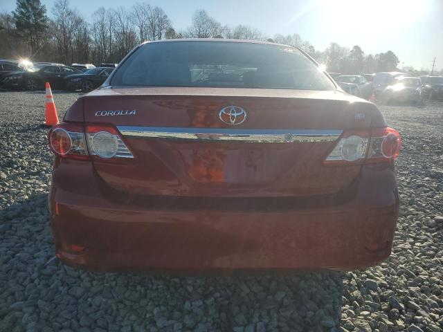 Седани TOYOTA COROLLA 2012 Червоний