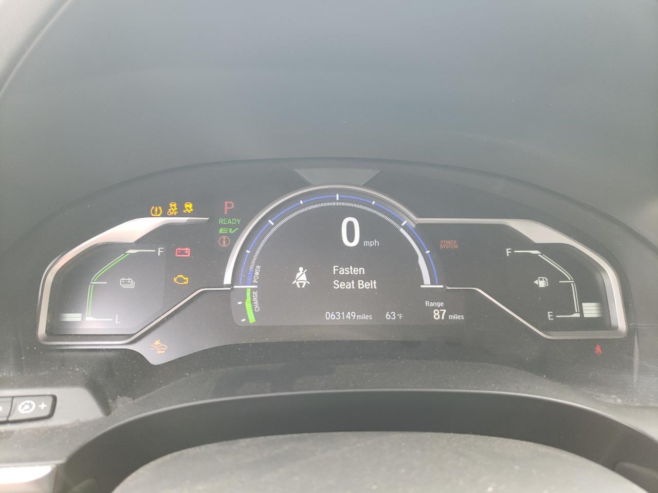 2019 Honda Clarity VIN: JHMZC5F12KC005518 Lot: 46377165
