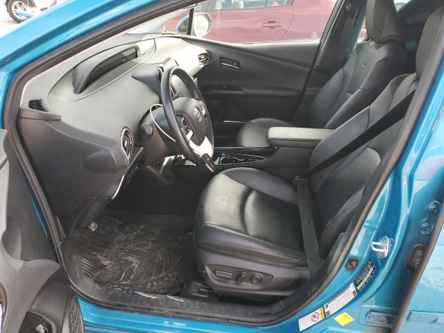  TOYOTA PRIUS 2018 Turquoise