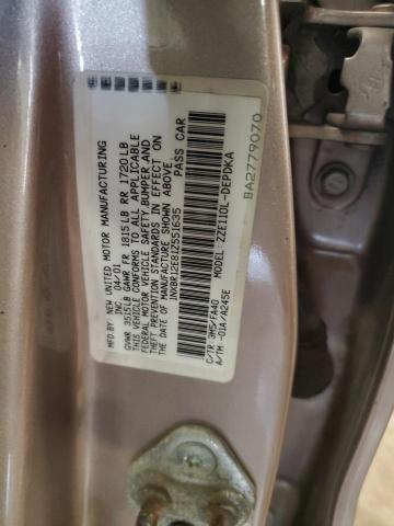 2001 TOYOTA COROLLA CE  