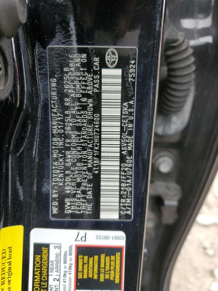 2017 Toyota Camry - Image 12