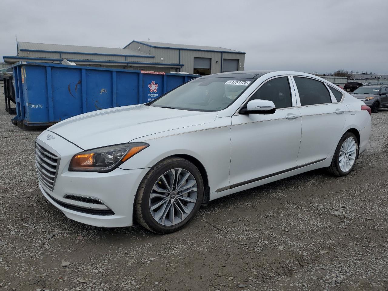 2015 Hyundai Genesis 3.8L zu verkaufen in Earlington, KY - Hail