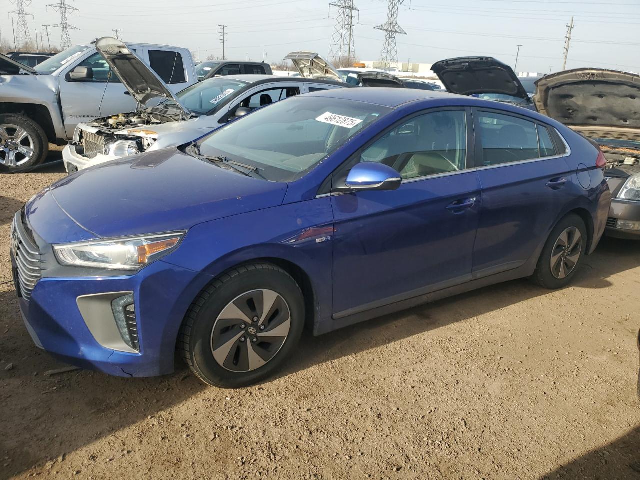 2019 Hyundai Ioniq Sel zu verkaufen in Elgin, IL - Rear End
