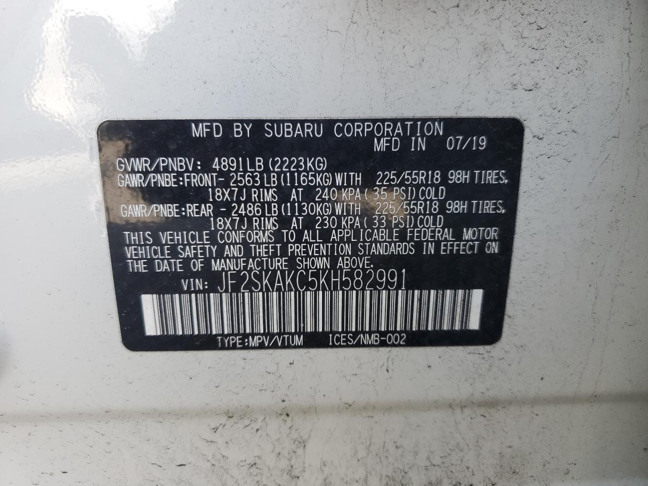 2019 Subaru Forester - Image 13