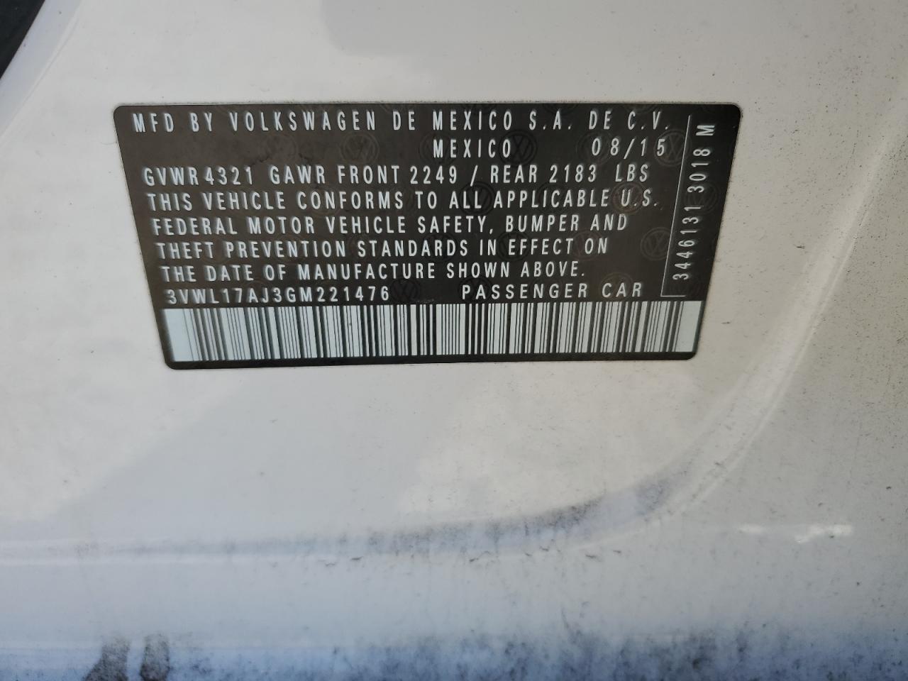 2016 Volkswagen Jetta - Image 13