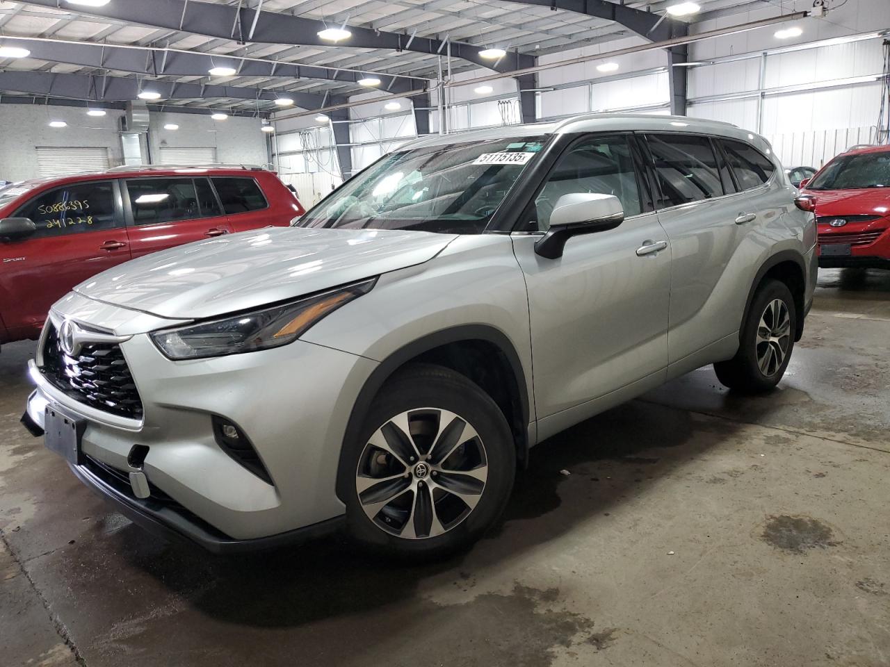 2022 Toyota Highlander Xle de vânzare în Ham Lake, MN - Front End