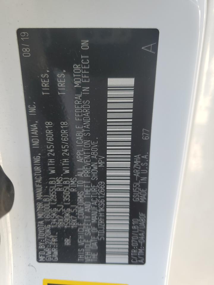 2019 Toyota Highlander - Image 13