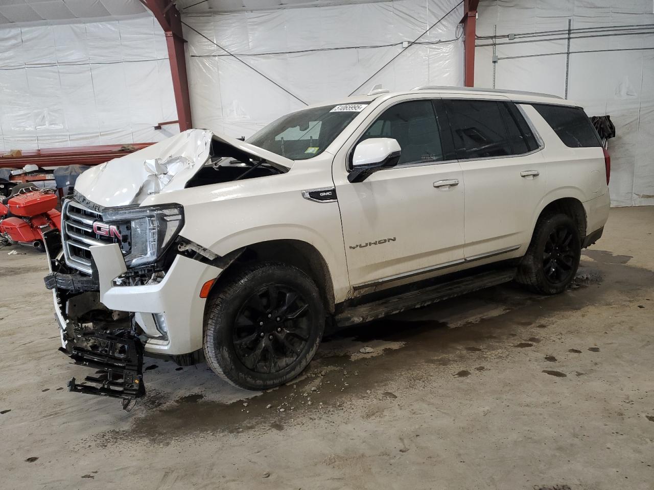 2022 Gmc Yukon Slt en Venta en Center Rutland, VT - Front End