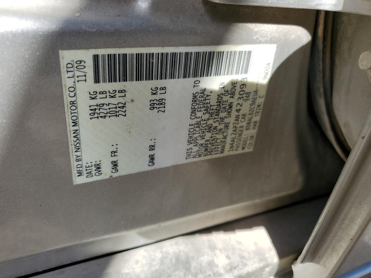 2010 Nissan Altima - Image 13