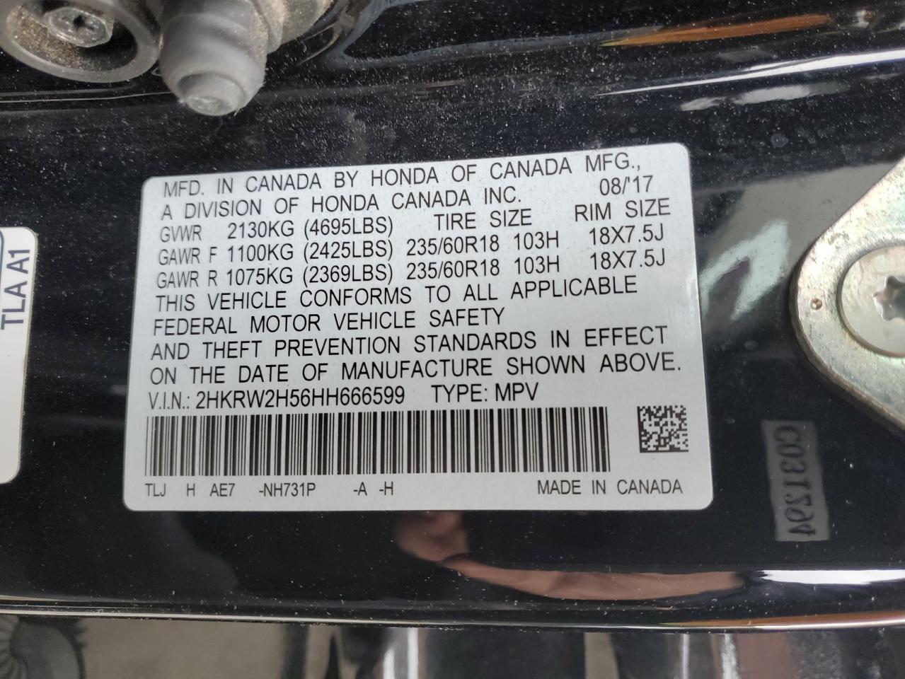 2017 Honda CR-V - Image 14