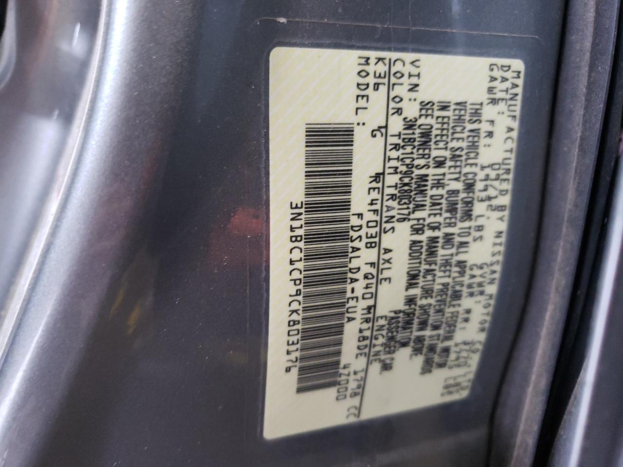 2012 Nissan Versa - Image 13