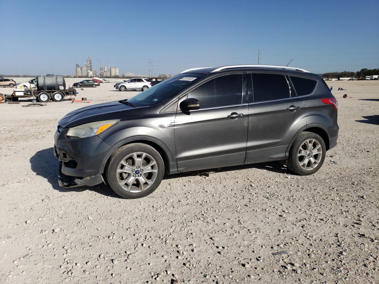 2015 Ford Escape Titanium للبيع في New Braunfels، TX - Front End