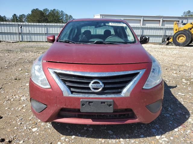  NISSAN VERSA 2017 Czerwony