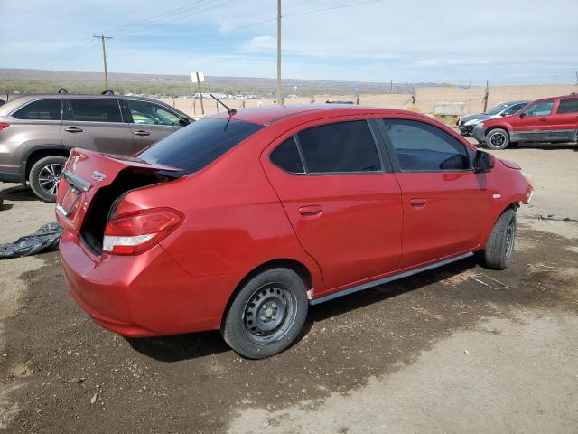  MITSUBISHI MIRAGE 2019 Червоний