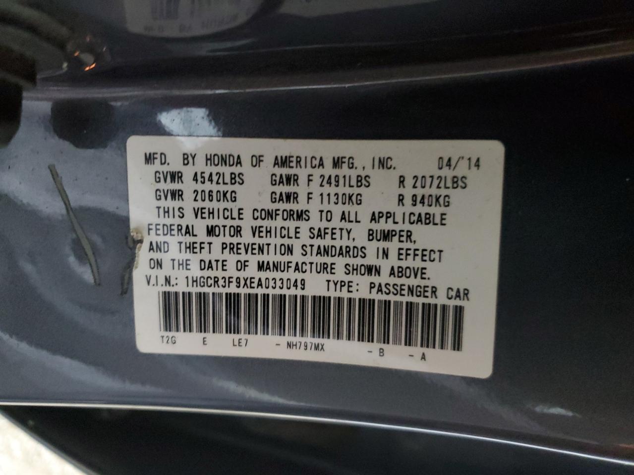 2014 Honda Accord - Image 15