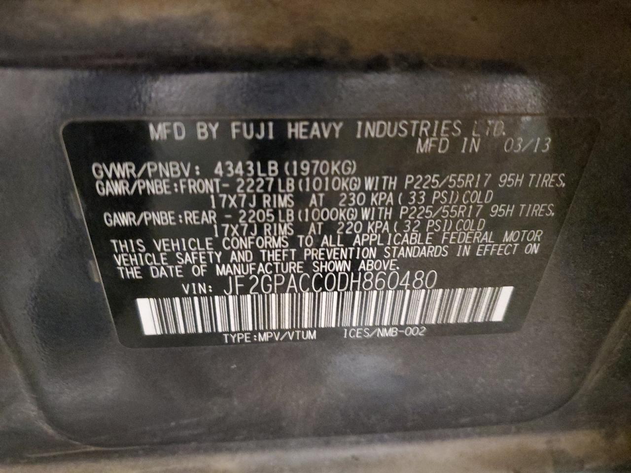 2013 Subaru XV - Image 13