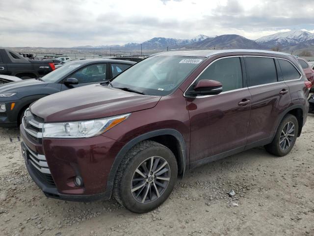  TOYOTA HIGHLANDER 2019 Бургунди