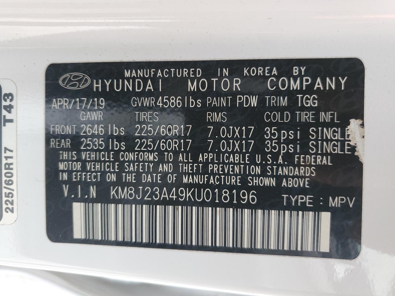 2019 Hyundai Tucson - Image 14