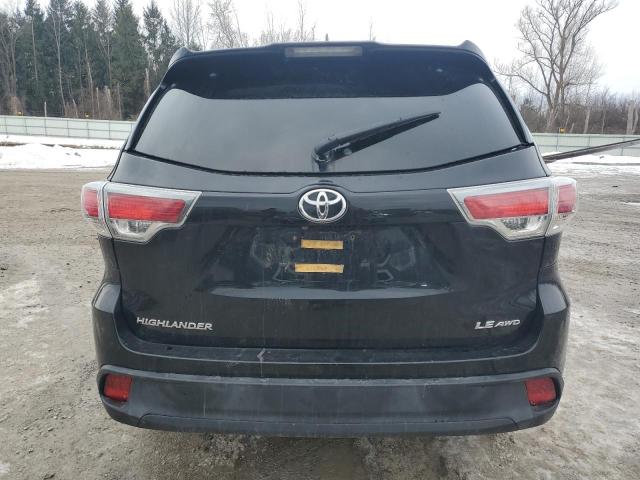  TOYOTA HIGHLANDER 2015 Black
