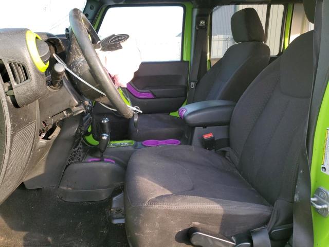 Parquets JEEP WRANGLER 2013 Zielony