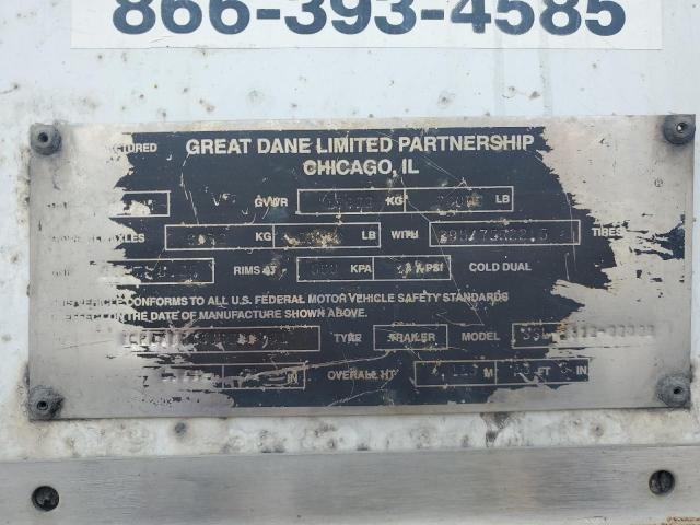 2008 GREAT DANE 28 DRY VAN TRAILER