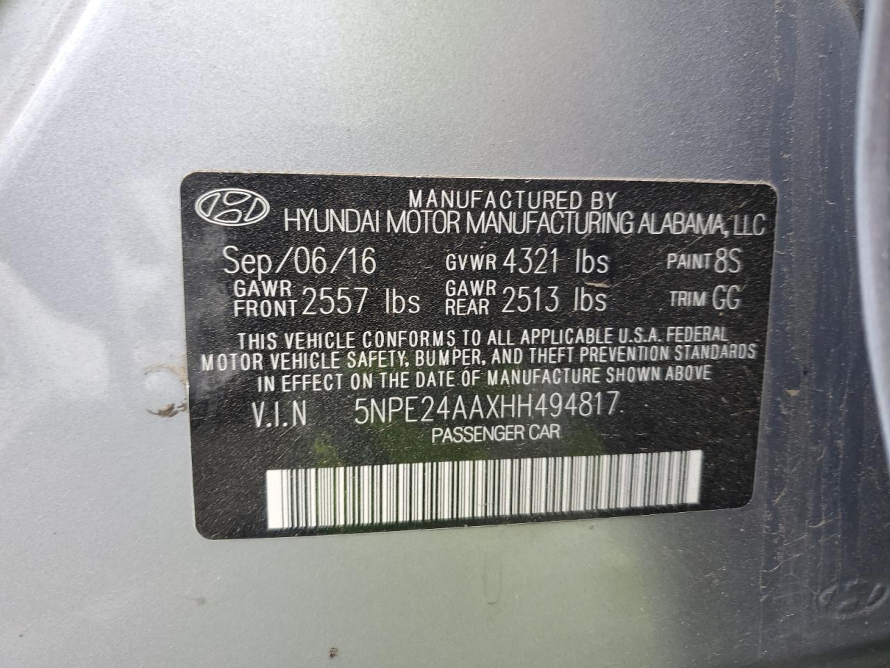 2017 Hyundai Sonata - Image 12