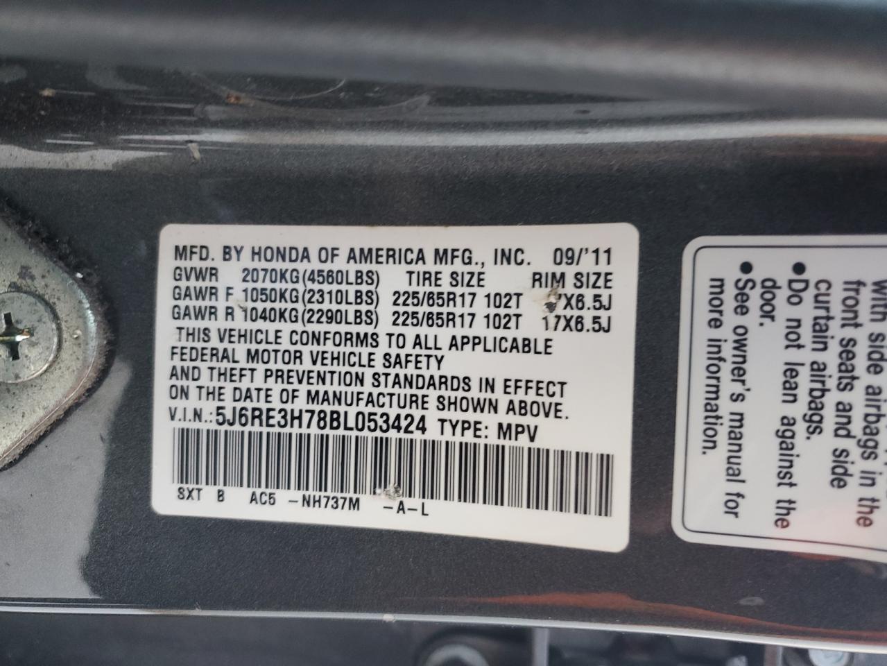 2011 Honda CR-V - Image 14
